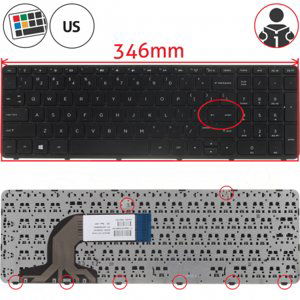 HP 355 G2 klávesnice