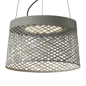 Foscarini Foscarini Twiggy Grid LED závěsné světlo, šedá