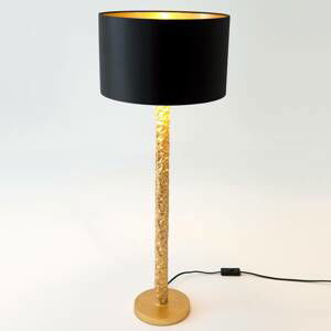 Holländer Stolní lampa Cancelliere Rotonda černá/zlatá 79 cm