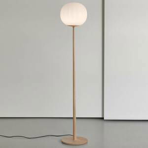 Luceplan Luceplan Lita stojací lampa stínidlo 30 cm, jasan