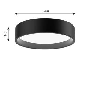 Louis Poulsen Louis Poulsen LP Circle stropní, Ø 45,8 cm černá