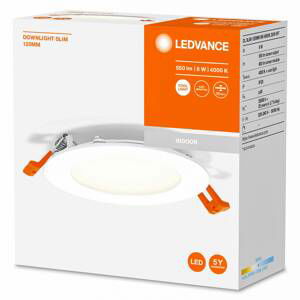 LEDVANCE LEDVANCE Recess Slim LED vestavné svítidlo Ø12cm 4000K