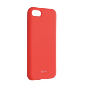 Jelly Case ROAR pro iPhone 7 / 8 / SE2020 - broskvově růžová