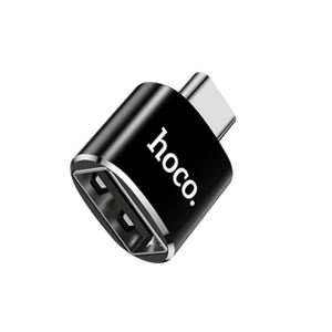 Adaptér z USB-C na USB Hoco UA5 - černý