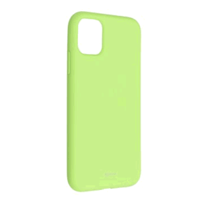 Jelly Case ROAR  pro iPhone 12 MINI  - Lime
