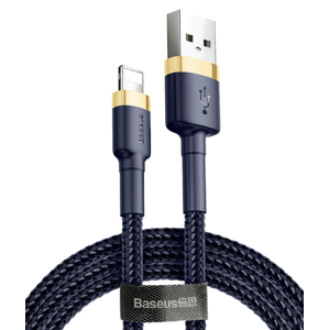 Baseus Cafule Cable USB for Lightning 2.4A 1m Gold-Blue