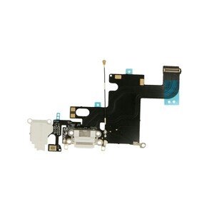 Flex kabel Apple iPhone 6 dobíjení + AV konektor bílý