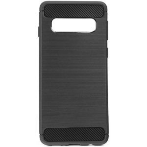 Pouzdro silikon Samsung G973 Galaxy S10 Forcell Carbon s výztuhou černé