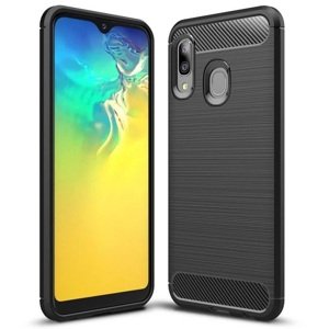 Pouzdro Forcell CARBON Samsung Galaxy A20E černé