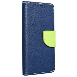 Pouzdro Fancy Book case - Samsung A12 A125F Modré