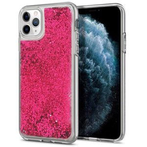 Pouzdro silikon Samsung A125 Galaxy A12, A127 A12 Nacho Liquid Sparkle růžové