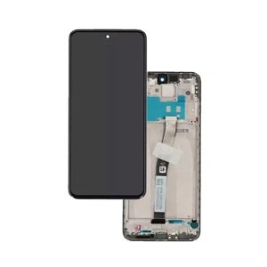 LCD display Xiaomi Redmi Note 11 NFC + dotyk + přední kryt Service Pack Original černý