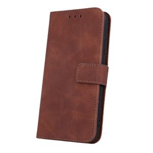 Pouzdro Flip Velvet Book Xiaomi Redmi 10C hnědé