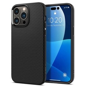 Pouzdro Apple iPhone 14 PRO SPIGEN Liquid Air ACS04957 Matte Black