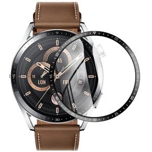 Screen Protector Huawei Watch GT3 46mm 3D Full zaoblené černé okraje ochranná folie