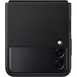 Samsung Leather Cover Galaxy Z Flip3 černá EF-VF711LBEGWW