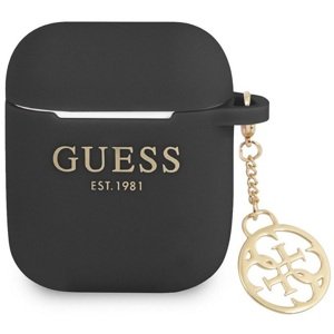 Guess 4G Charm Silikonové Pouzdro pro Airpods 1/2 GUA2LSC4EK