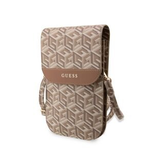 Pouzdro Guess PU G Cube Phone Bag Brown