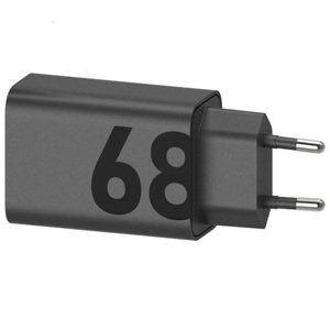 Nabíječka Motorola MC-682 USB-C GaN 68W Turbopower Cestovní Quick Charge Original Black