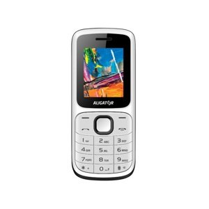 Aligator D210 Dual Sim bílo černý