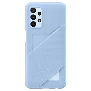 Pouzdro silikon Samsung A236 Galaxy A23 5G EF-OA235TLE Card Slot Original Light Blue