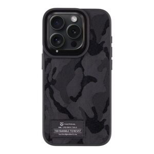 Pouzdro Tactical Camo Troop Apple iPhone 15 PRO Black