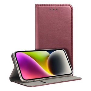 Pouzdro Flip Magnet Book Xiaomi Redmi A3 vínové