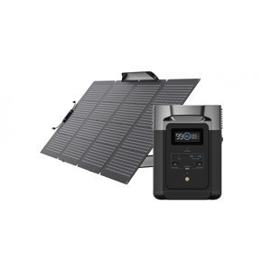 Přenosná nabíjecí stanice EcoFlow DELTA 2 + solární panel 220W 1ECO1330SP220