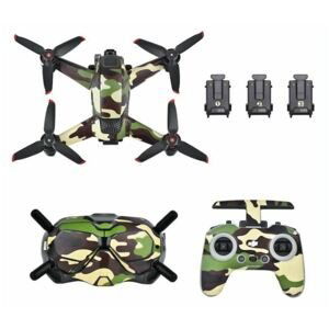 Camo Green polep na DJI FPV závodní dron 1DJ0210