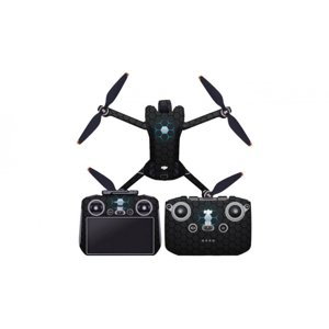Černý polep na celý dron DJI Mini 4 Pro + RC 2 1DJ5355