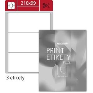 SK Label Univerzální etikety S&K Label - bílé, 210 x 99 mm, 300 ks