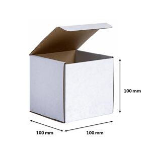 Poštovní krabice plochá Europapier - 105 x 105 x 110 mm, 1 ks