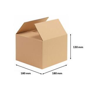 Klopová krabice - 3vrstvá, 186 x 186 x 140 mm, 1 ks