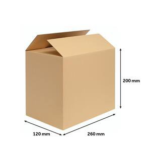Klopová krabice - 3vrstvá, 266 x 126 x 210 mm, 1 ks