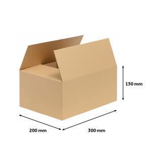Klopová krabice - 5vrstvá, 313 x 213 x 175 mm, 1 ks