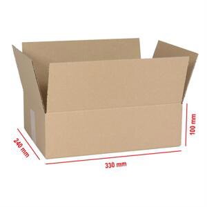 Klopová krabice - 3vrstvá, A4, 336 x 246 x 110 mm, 1 ks