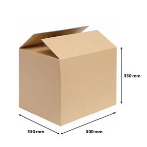 Klopová krabice - 3vrstvá, 506 x 356 x 360 mm, 1 ks