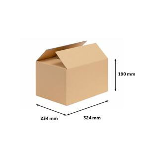 Klopová krabice - 3vrstvá, A4, 330 x 240 x 200 mm, 1 ks