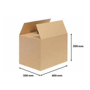 Klopová krabice - 3vrstvá, 400 x 300 x 300 mm, 1 ks