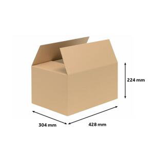 Klopová krabice - 3vrstvá, A3, 434 x 310 x 234 mm, 1 ks