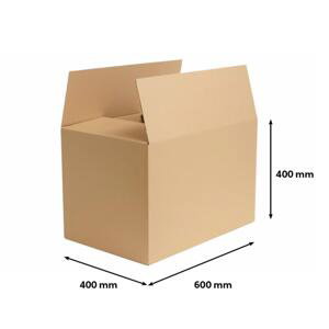 Klopová krabice - 3vrstvá, 600 x 400 x 400 mm, 1 ks