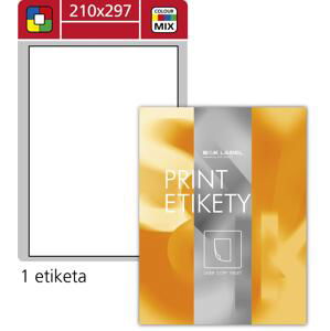Samolepicí etikety SK Label - 210 x 297 mm, 100 ks