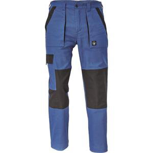 Cerva Montérkové kalhoty MAX - modrá/černá, vel. 54