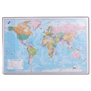 Karton P+P Podložka - mapa světa