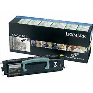 Kazeta tonerová Lexmark X340A11G, černá - originální