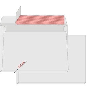 Obálky Elco C4+  samolepicí s rozšířeným dnem, s krycí páskou, 200 ks