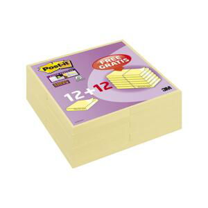 Bločky Post-it Super Sticky 76,0 x 76,0 mm, 24 ks