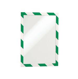 Durable Samolepicí rám. Duraframe, A4, zeleno/bílá, 2 ks