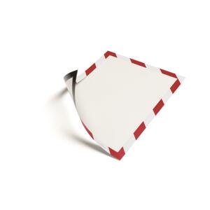 Durable Magnetický rám. Duraframe, A4, červeno/bílá, 5 ks