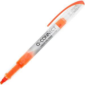 Zvýrazňovač Q-Connect Highlighter, oranžový